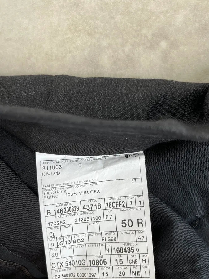 2000s Gucci Dark Grey Regular Tailored Pants ttQTWBm 13