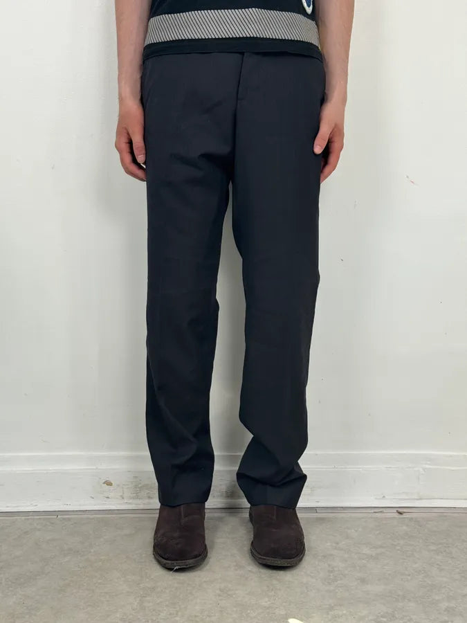 2000s Gucci Dark Grey Regular Tailored Pants ttQTWBm 1