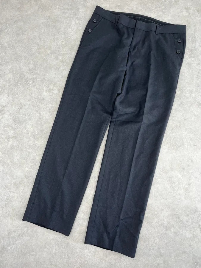 2000s Gucci Dark Grey Regular Tailored Pants ttQTWBm 5