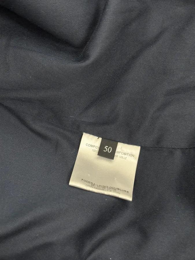 2010S Gucci Black Wool Classy Caban Officer Jacket BJjaJPX 9