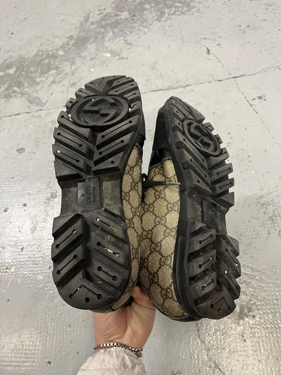 Gucci Nebraska Fur Propaganda High Shoes PyQBhno 5