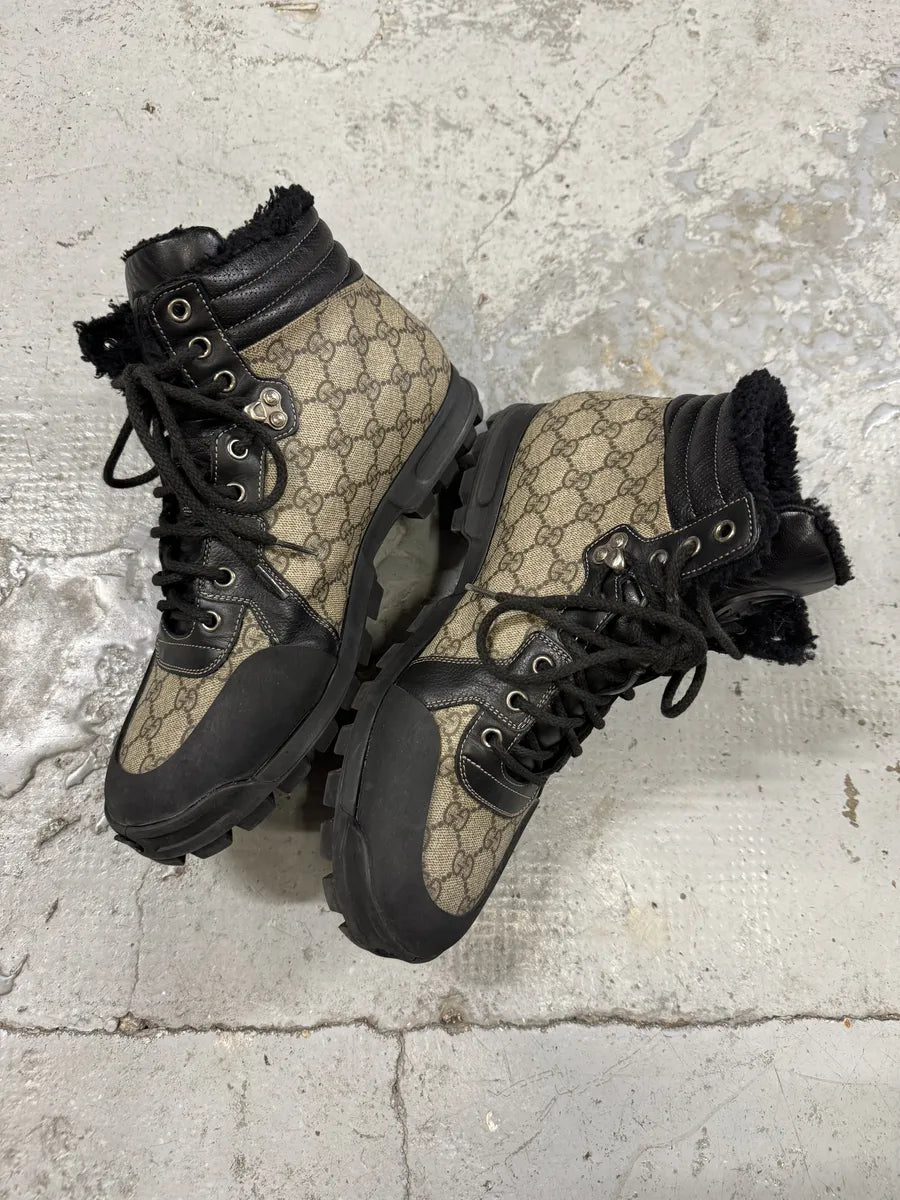Gucci Nebraska Fur Propaganda High Shoes QhjrcvO 2