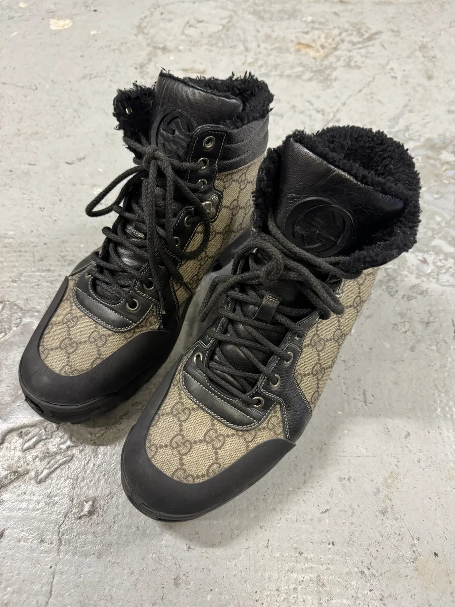 Gucci Nebraska Fur Propaganda High Shoes QhjrcvO 4