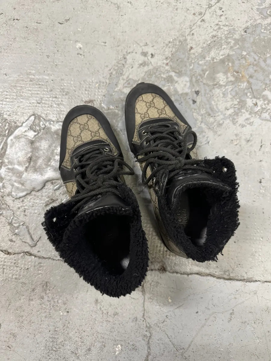Gucci Nebraska Fur Propaganda High Shoes QhjrcvO 7