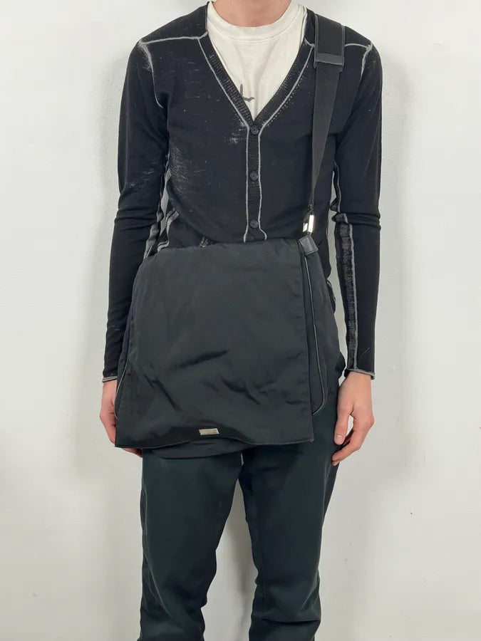 Gucci Nylon Black Minimalist Messenger Bag FFkQiZn 1