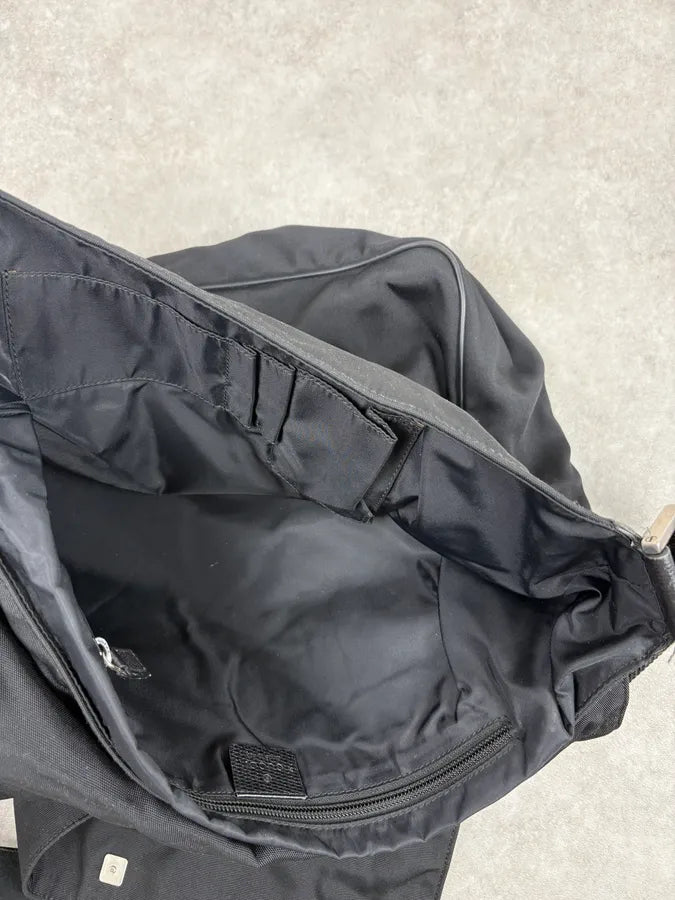 Gucci Nylon Black Minimalist Messenger Bag FFkQiZn 5