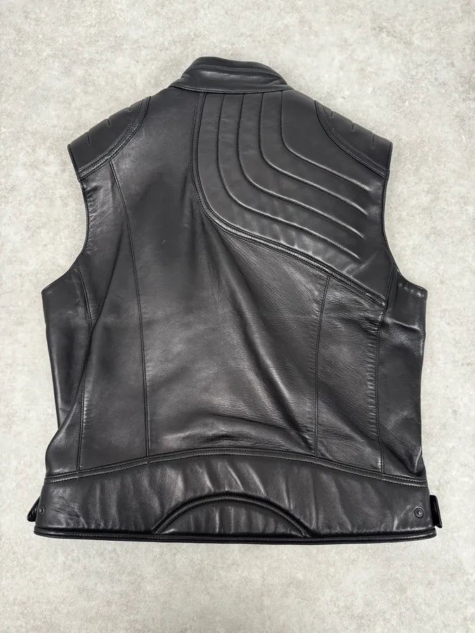 FW2000 Gucci Tornado Storm Padded Leather Vest by Tom Ford KgkHWNI 3