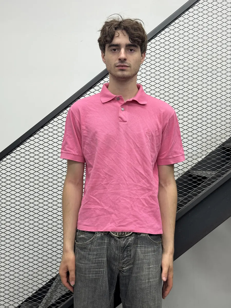 2000s Gucci Pink Cropped Polo Shirt iDojGOg 1