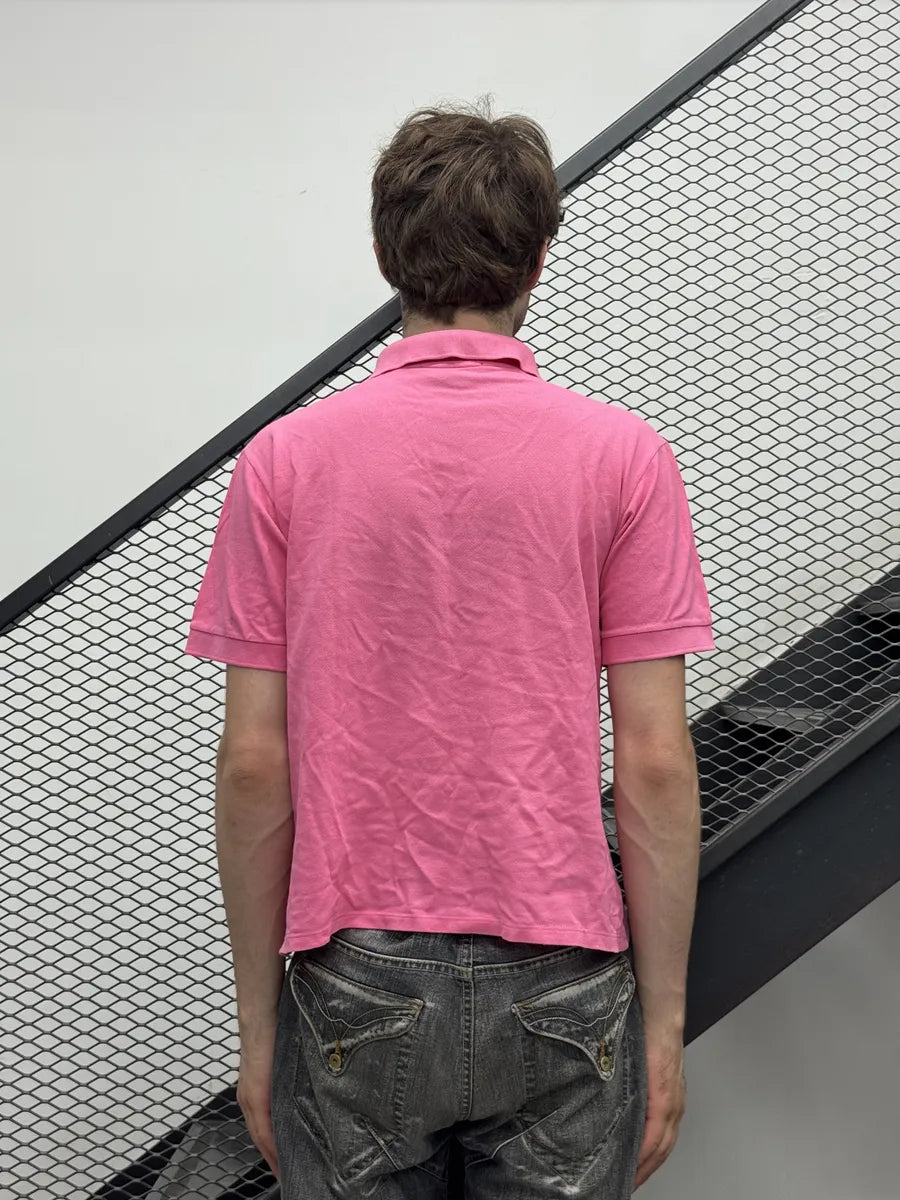 2000s Gucci Pink Cropped Polo Shirt iDojGOg 2