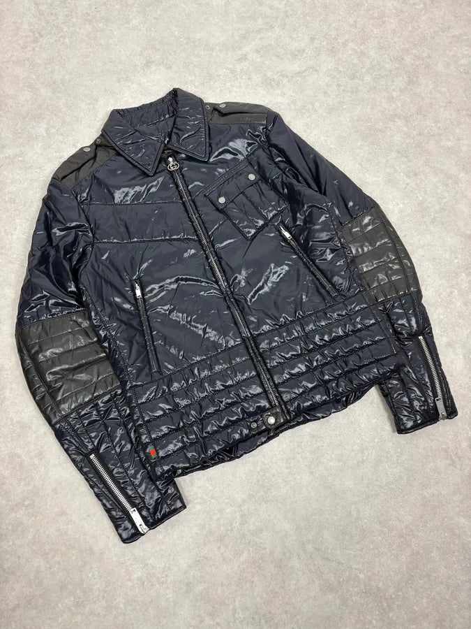 2000s Gucci Navy Light Puffer Jacket kcuXSth 4