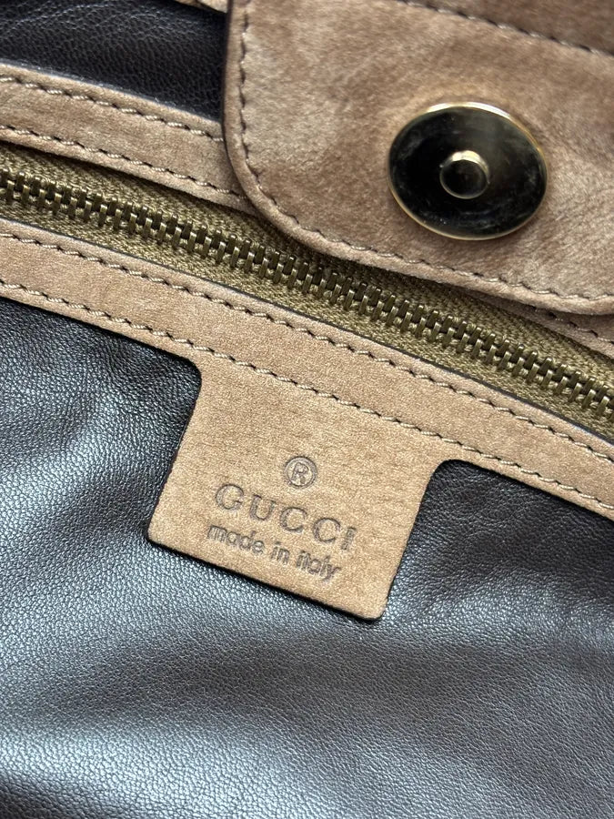 Gucci Brown GG Running Python Leather Bag cnCEKMx 20