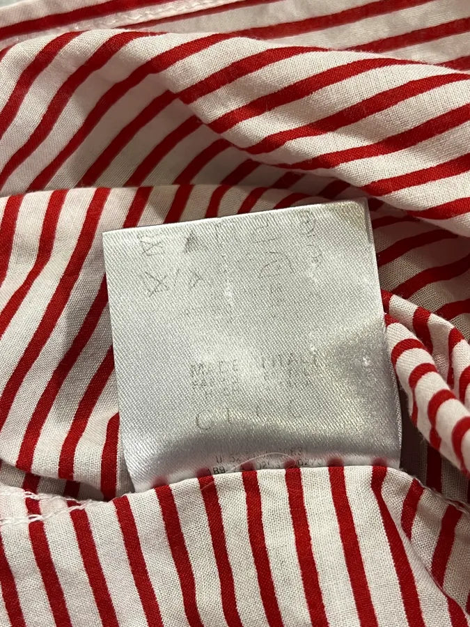 Gucci Red & White Striped Shirt mtAYZDk 8