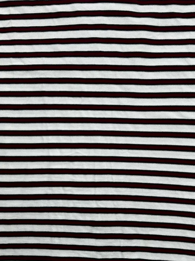 SS2008 Gucci Red Burgundy Cotton Striped Polo by Frida Giannini eZFQViZ 6