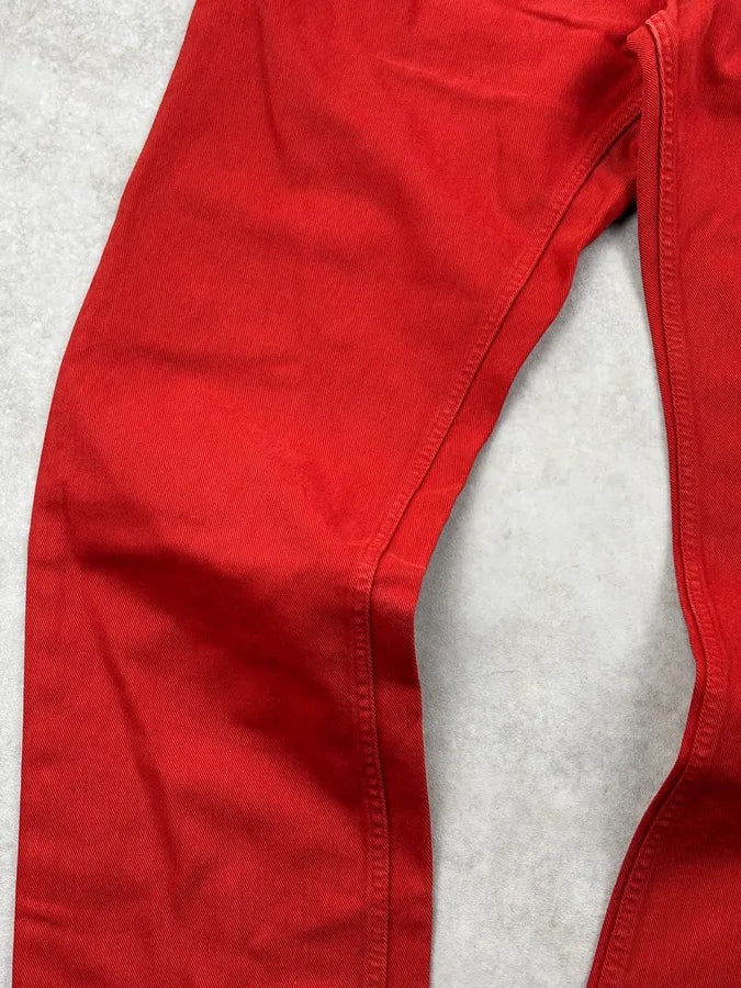 2000s Gucci Red Cozy Large Pants CiFTHJj 9