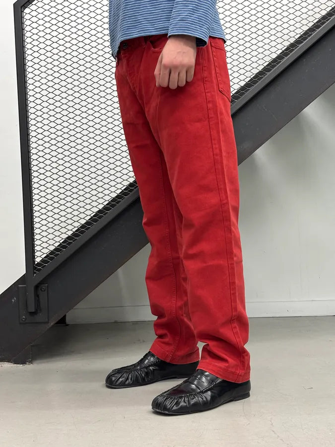 2000s Gucci Red Cozy Large Pants CiFTHJj 2
