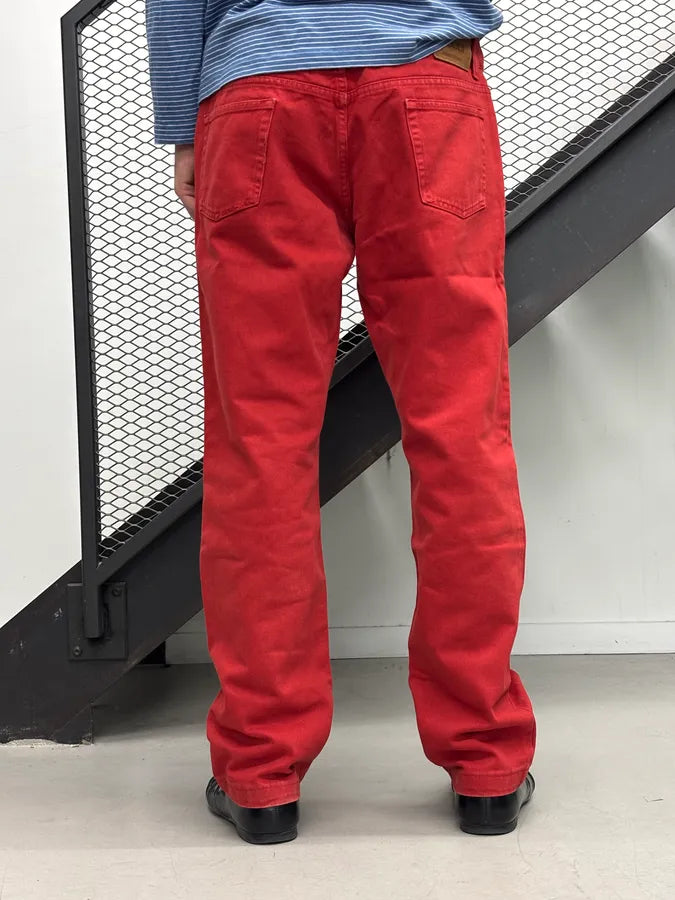 2000s Gucci Red Cozy Large Pants CiFTHJj 3