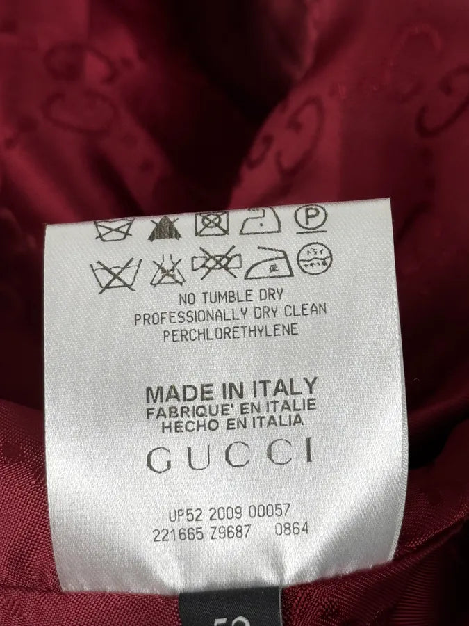 SS2009 Gucci Red Nylon Light Jacket by Frida Giannini keNZnut 11