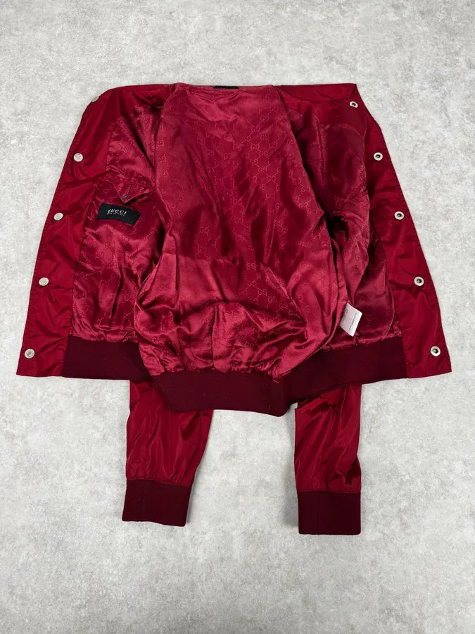 SS2009 Gucci Red Nylon Light Jacket by Frida Giannini keNZnut 7