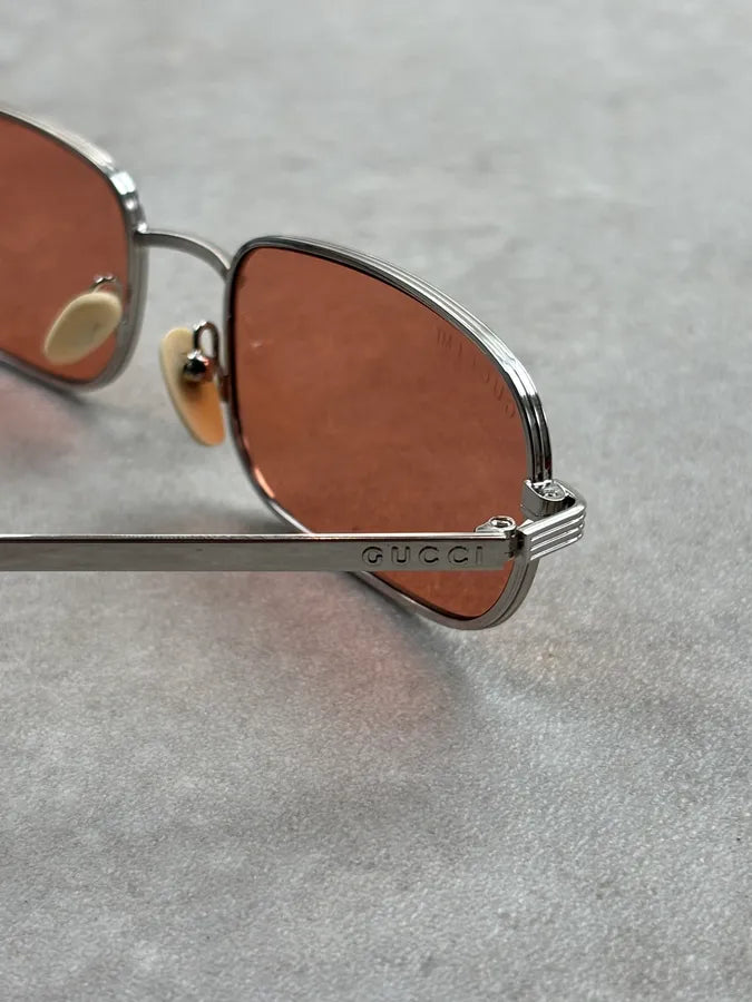 Gucci Retro Red GG Monogram Sunglasses  XbUgCia 14