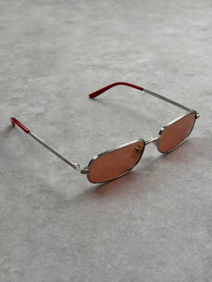 Gucci Retro Red GG Monogram Sunglasses  XbUgCia 8