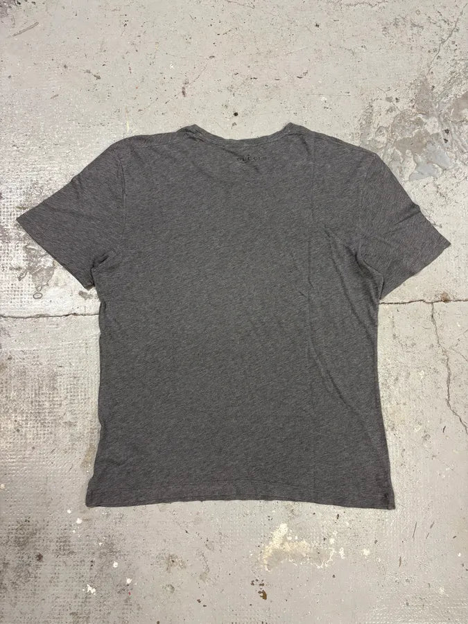 2000s Gucci Signature Horse Grey T-Shirt PNruiCj 5