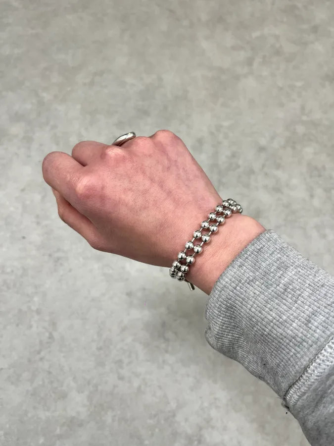 Gucci Silver Bullet Chain Bracelet  MInLexS 0