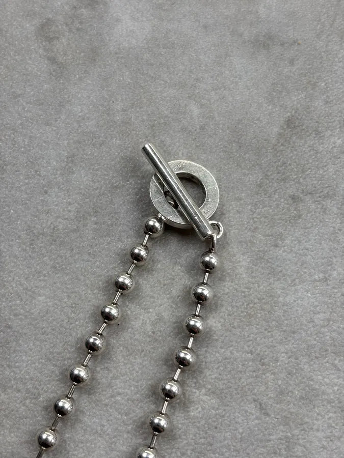 Gucci Silver Anchor Bullet Chain Bracelet  gZZAxCh 4