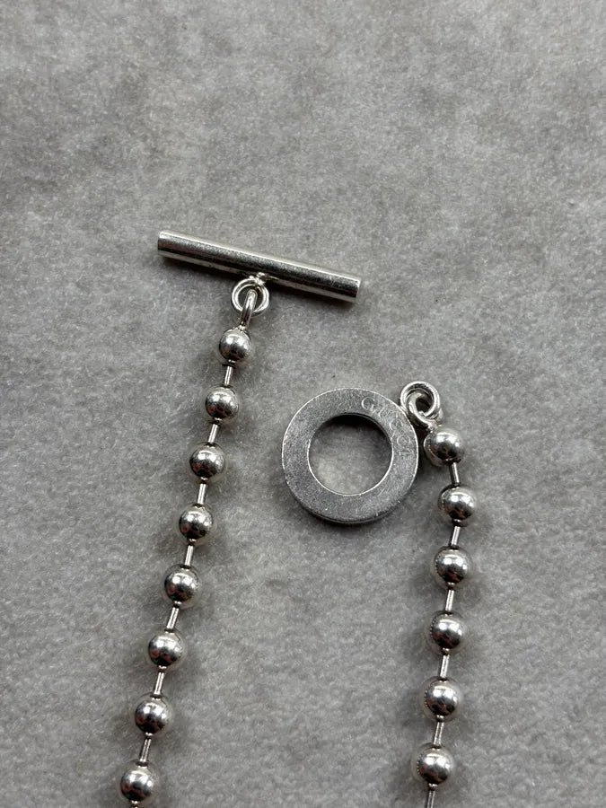 Gucci Silver Anchor Bullet Chain Bracelet  gZZAxCh 7