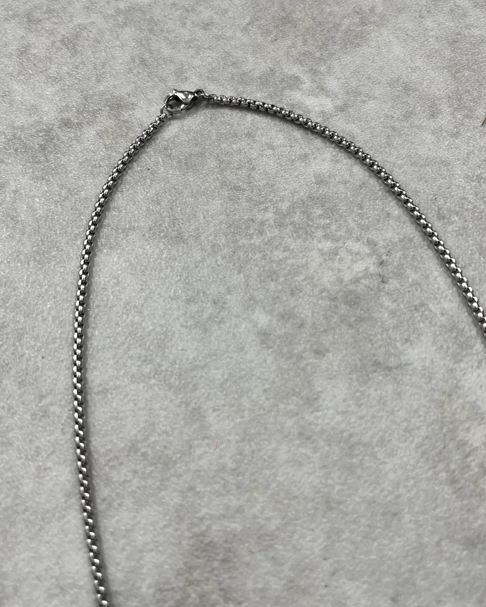 Gucci Silver Grey Metal Key Pendant Necklace TGMJuIH 3