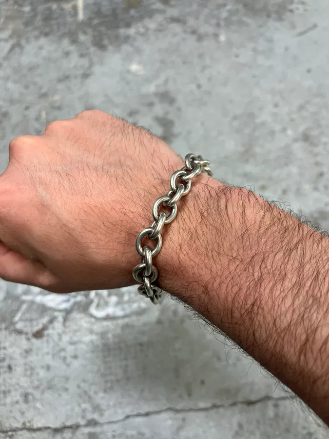 Gucci Silver Links Double Tags Bracelet pvZIcoA 0