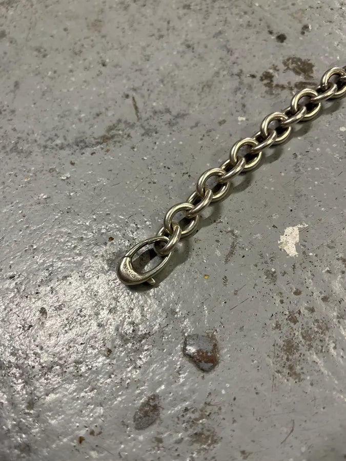 Gucci Silver Links Double Tags Bracelet pvZIcoA 6