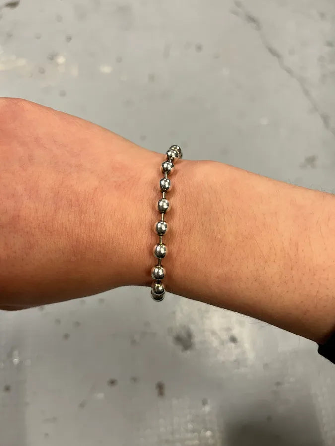 Gucci Silver Metal Ball Chain Toggle Bracelet GOnYEbp 2