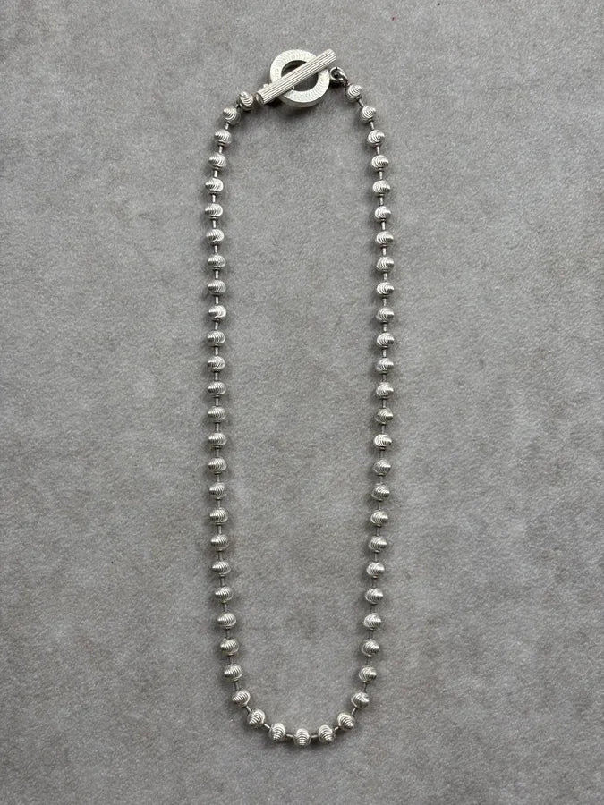 Gucci Silver Metal Beaded Bracelet adEsXHI 0