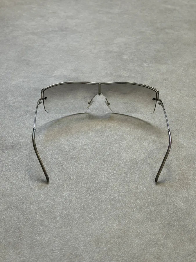 Gucci Silver Metal Clear Lens Glasses DYolkIA 8