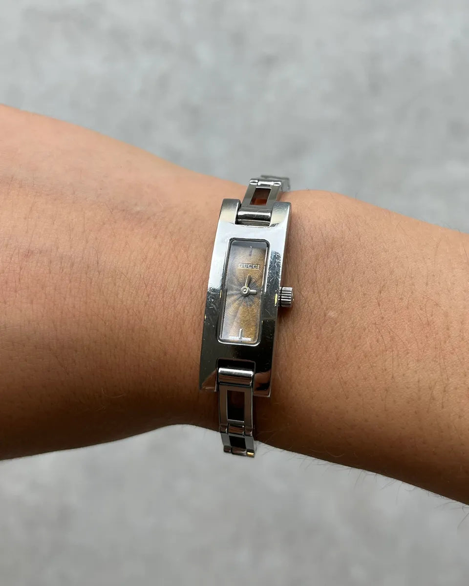 Gucci Silver Stainless Steel Watch dueHnWj 2