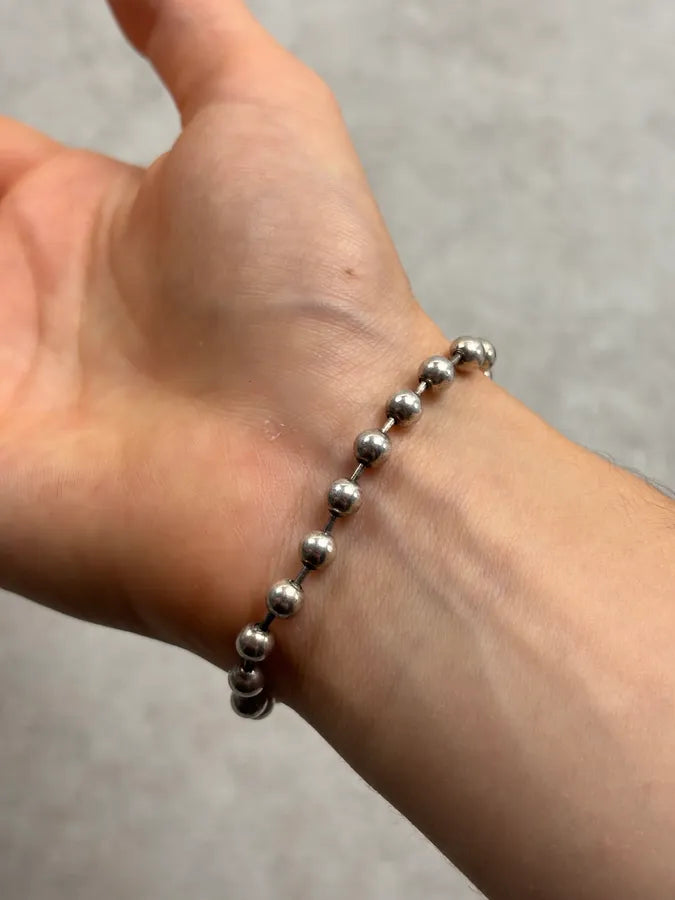 Gucci Silver Sterling Silver Boule T-Bar Bracelet and Ring Set uhKALxx 3