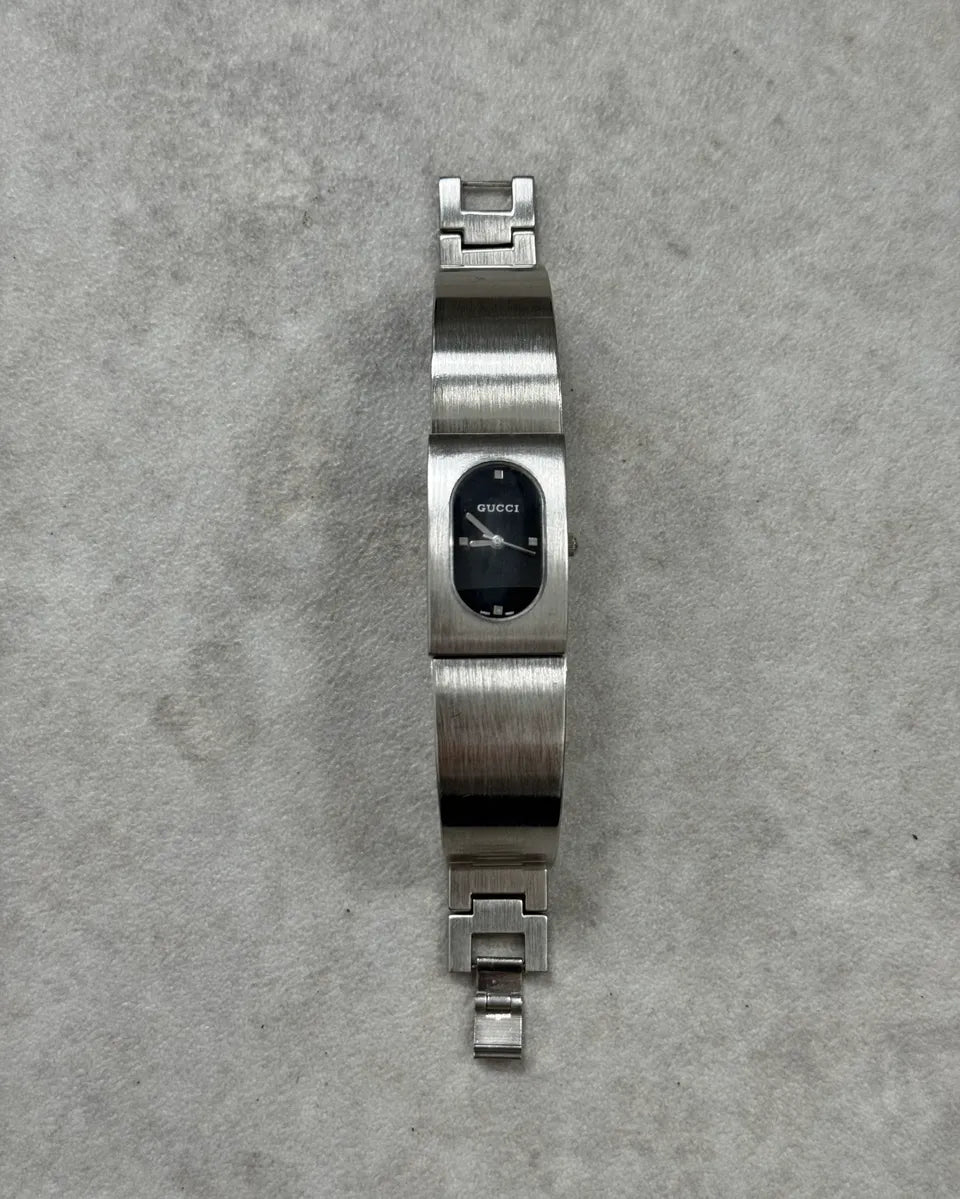 Gucci Stainless Steel Metal Bracelet Watch rvBfBVc 0