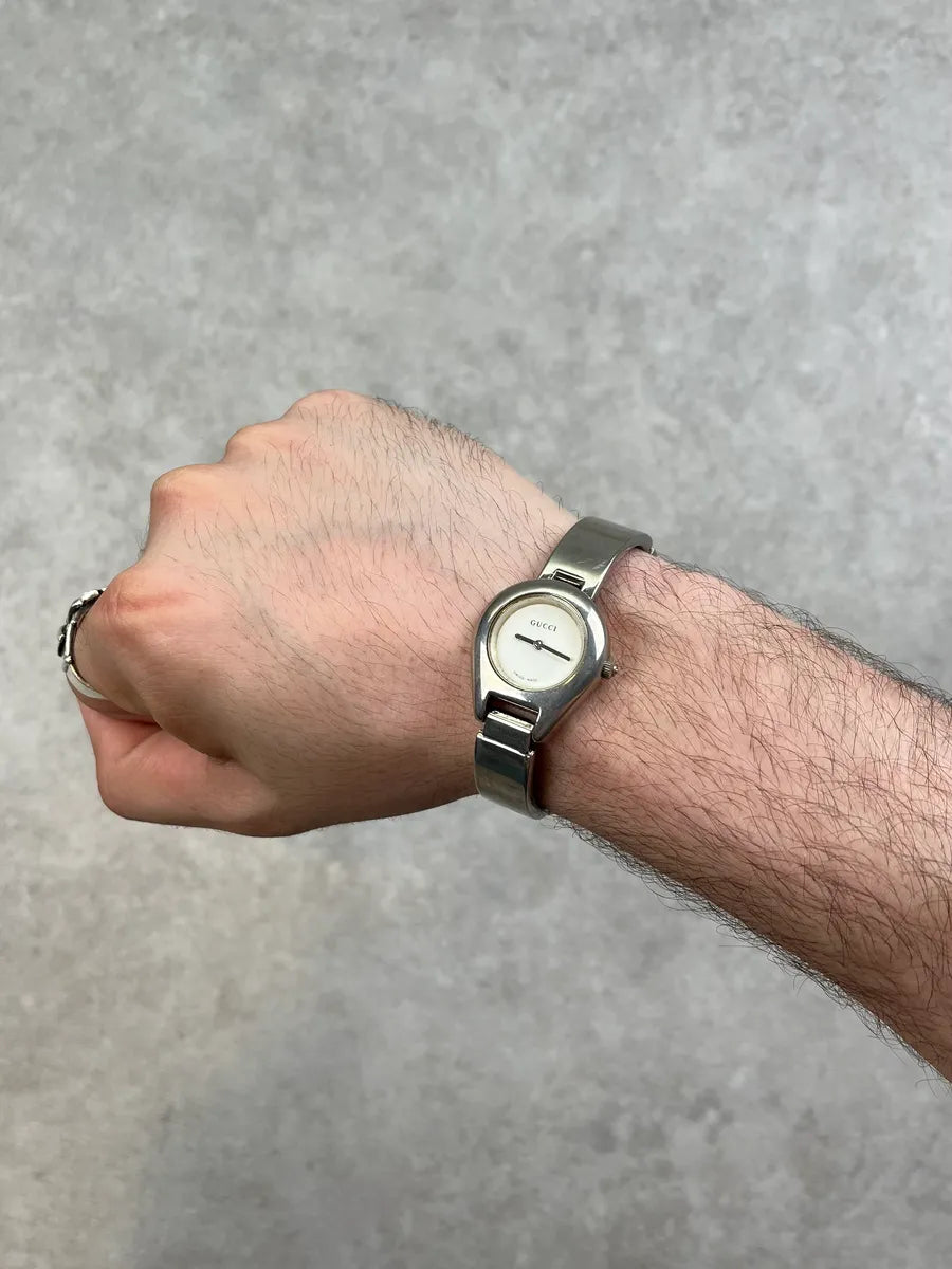 Gucci Steel Grey Watch fIGiwcy 0