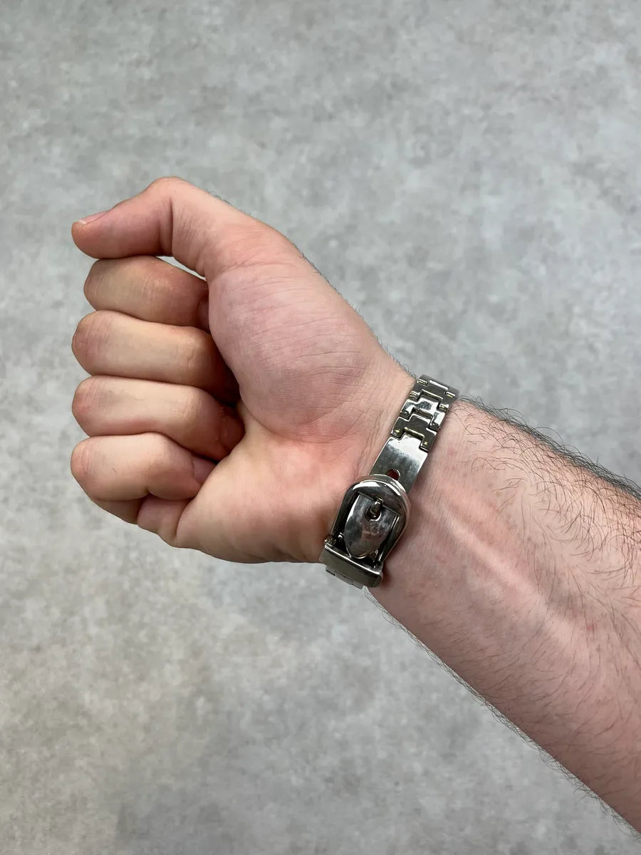 Gucci Steel Grey Watch fIGiwcy 4
