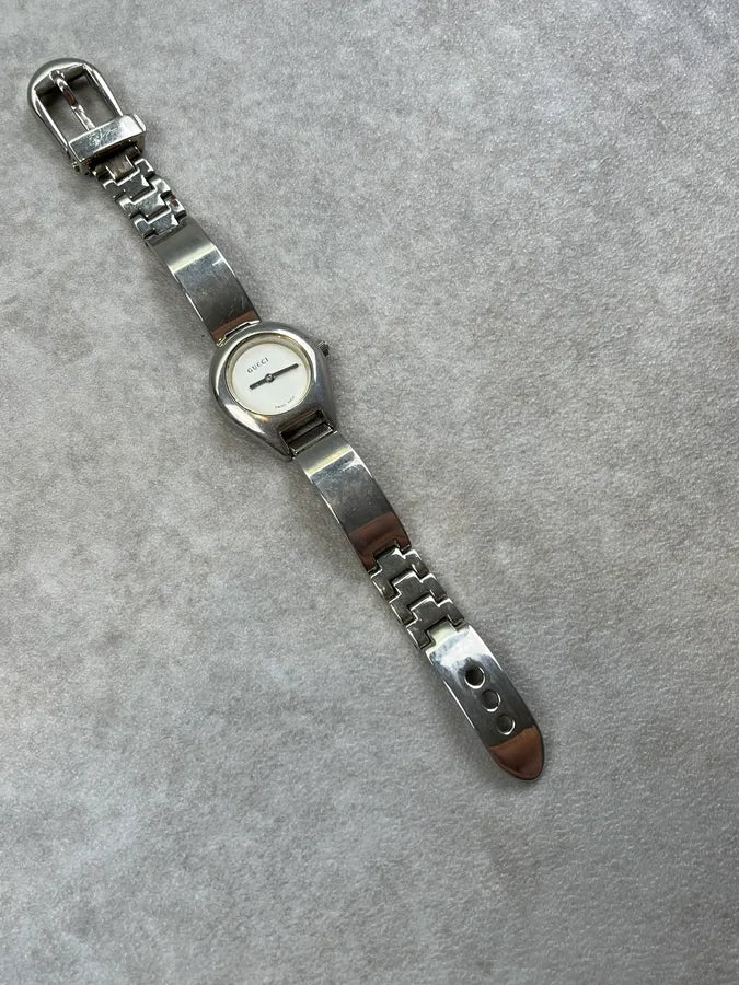 Gucci Steel Grey Watch fIGiwcy 6