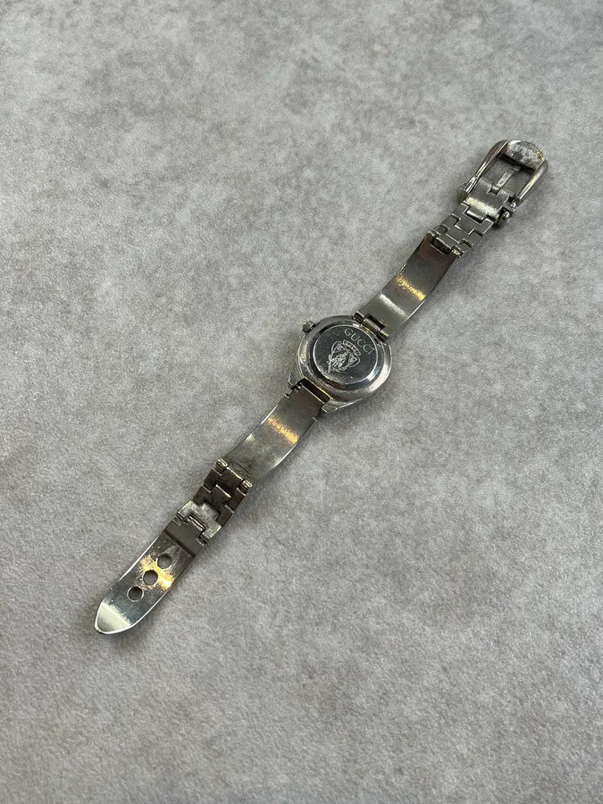 Gucci Steel Grey Watch fIGiwcy 8