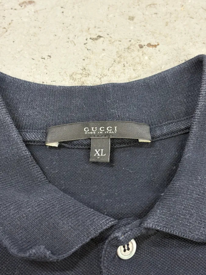 Gucci Striped Lined Grey Polo Shirt WKNfwaW 7
