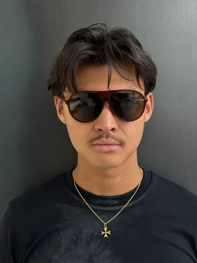 Gucci Tortoiseshell Acetate Aviator Sunglasses PCTUoaq 1