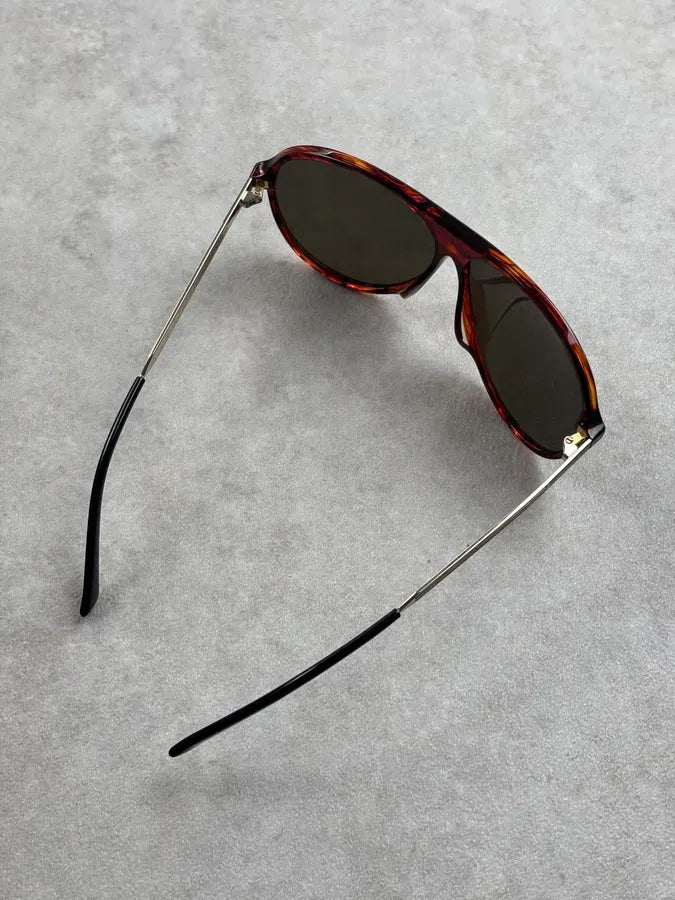 Gucci Tortoiseshell Acetate Aviator Sunglasses PCTUoaq 5