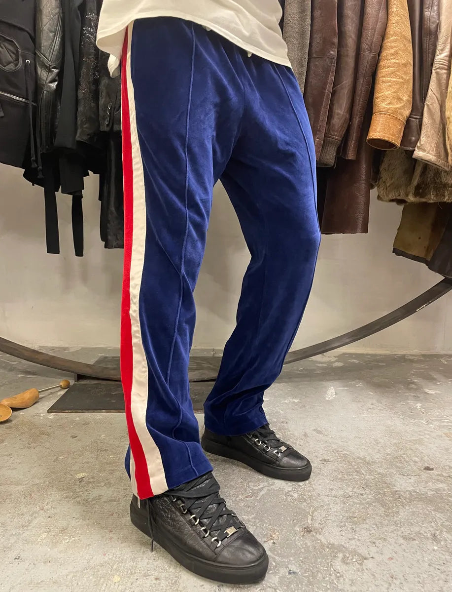 Gucci Velvet Propaganda Navy Joggers FjoJpRI 1