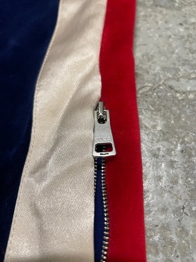Gucci Velvet Propaganda Navy Joggers FjoJpRI 8