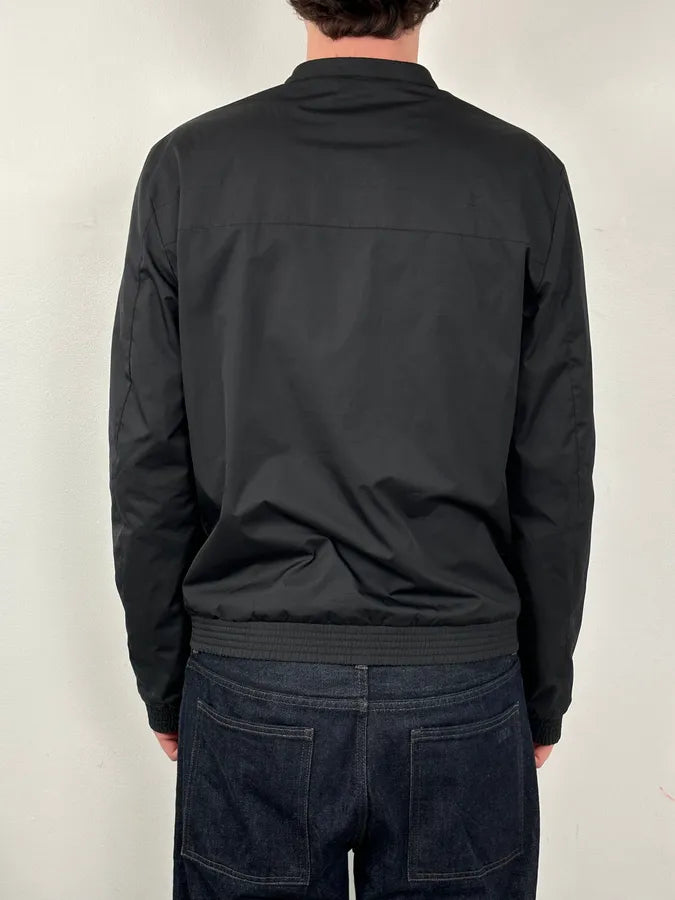 AW2012 Gucci Black Nylon Floral Lined Bomber Jacket hIPPili 2