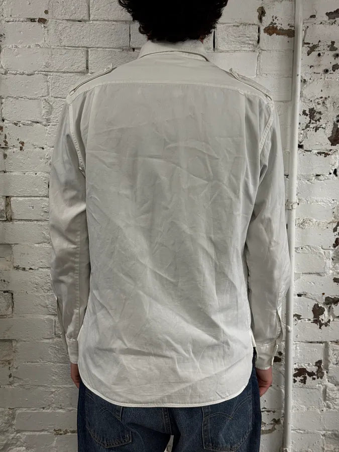 SS2002 Gucci White Cargo Safari Shirt by Tom Ford  hLsKYZA 3