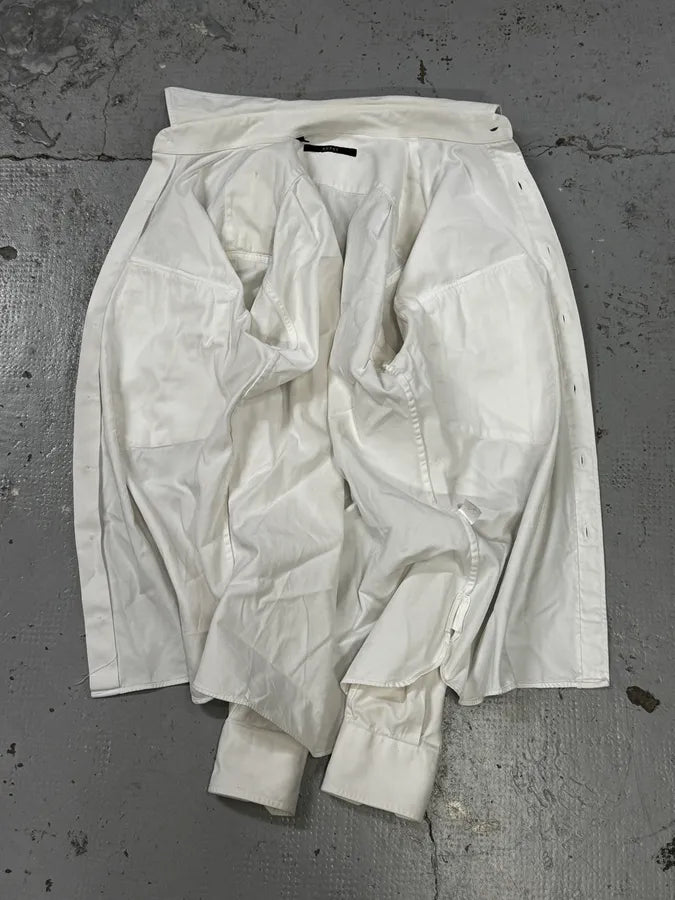 SS2002 Gucci White Cargo Safari Shirt by Tom Ford  hLsKYZA 7