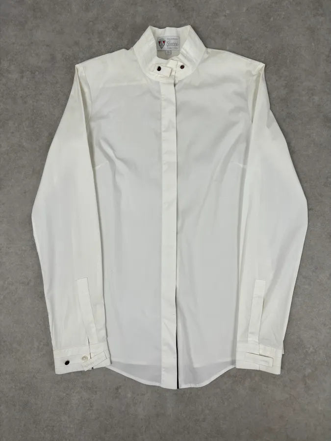 SS2008 Gucci White Web Stripe Shirt ZloPuRW 3